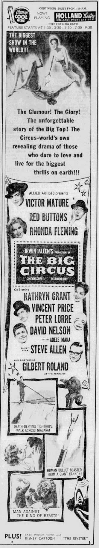 Knickerbocker Theatre - Aug 17 1959 Ad (newer photo)